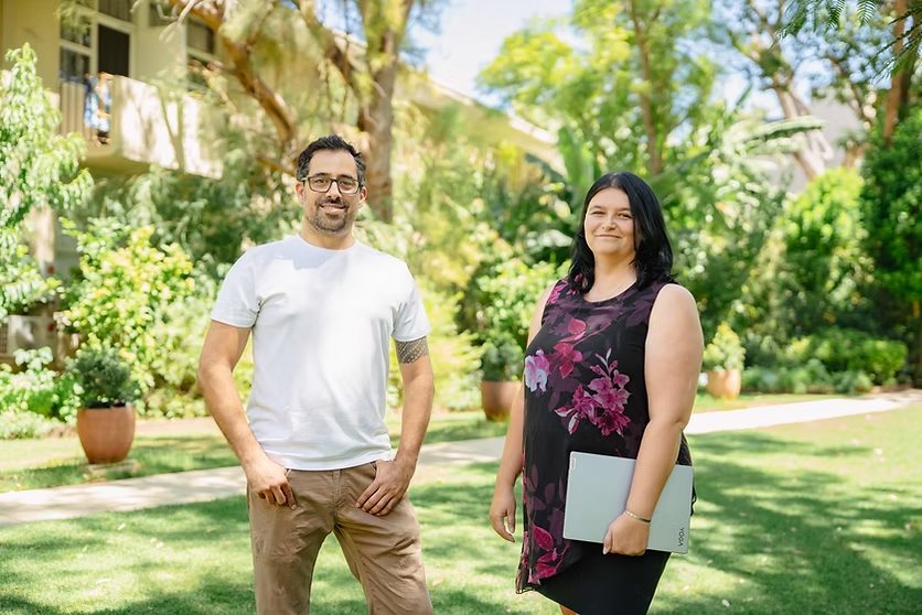Haim Ozchakir and Dunja Lewis, founders of AIUC Global