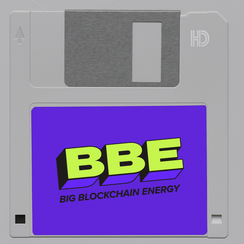Retro floppy disk graphic